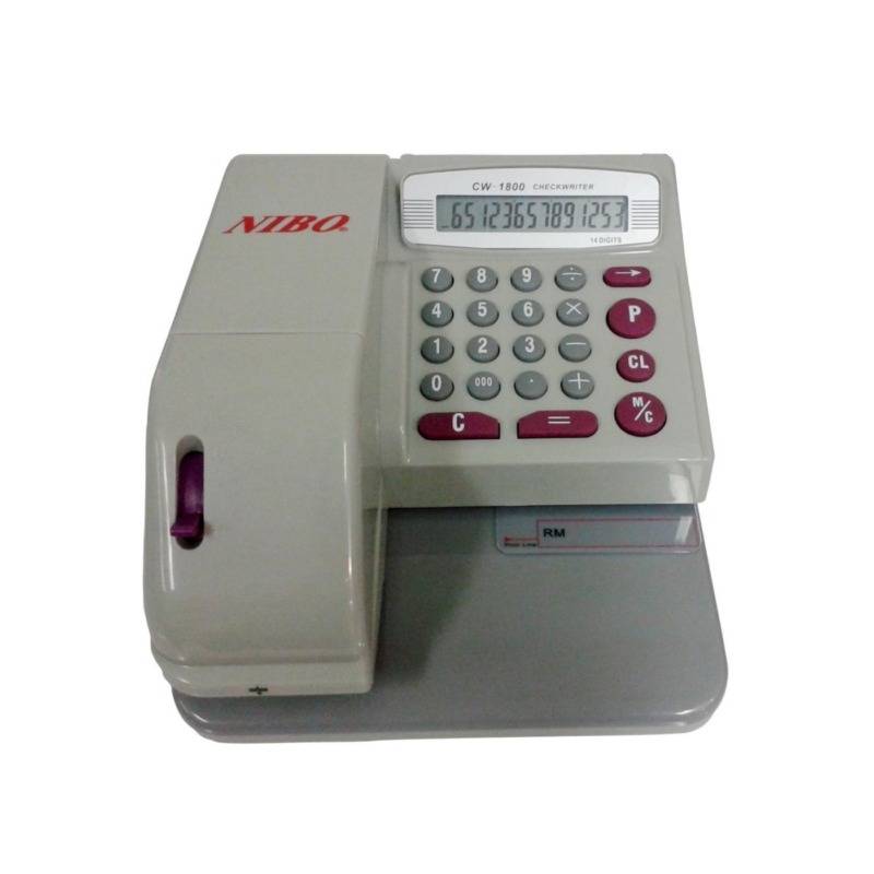 Nibo Checkwriter CW-1800 | Otcer.ph | B2B Tech Partner