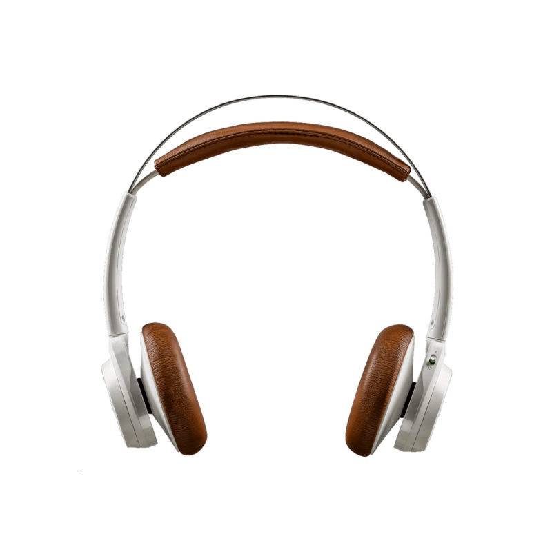 Plantronics Backbeat Sense Wireless Bluetooth Headphones with Mic (White) 1