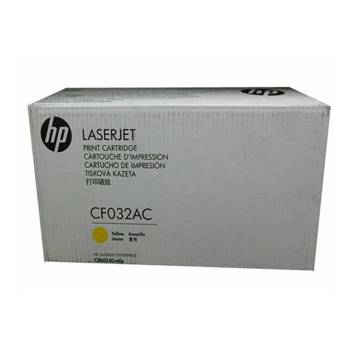 HP Yellow Contract Original LaserJet Toner Cartridge CF032AC